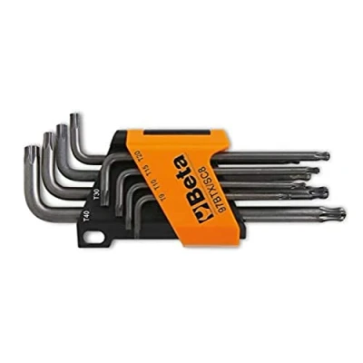 Afbeelding van Beta 97BTX/SC8 Stiftsleutelset Torx Kogekop 8 Delig Houder 000970164