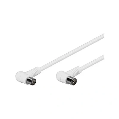 Afbeelding van Goobay 67356 haakse antennekabel (80 dB), 2x afgeschermd