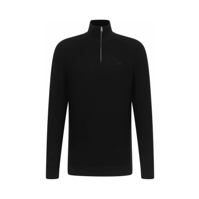 Afbeelding van Mustang Style Everett Trui, Heren, Maat: Medium, Jet black