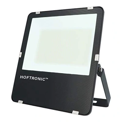 Afbeelding van HOFTRONIC Luxor LED breedstraler 150 Watt 160 lm/W 24000 lumen 6400K Neutraal wit licht IP65 Waterdicht Schijnwerper met LumiLeds Extreem efficiënt 5 jaar garantie Floodlight