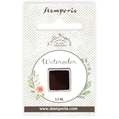 Afbeelding van Stamperia Create Happiness Watercolor Refill Brick Red 0,5ml (KAJC02)