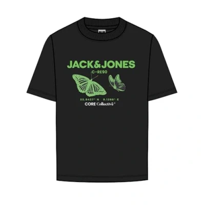 Afbeelding van Jack &amp; Jones JCOTEXT Cotton Tee SS Crew Neck FST, zwart, L
