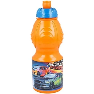 Afbeelding van ALMACENESADAN, 4940 schoolstartverpakking, kerstcadeau, bestaande uit sportfles, 400 ml, meerkleurig, herbruikbaar, BPA vrij, gelicentieerd product (auto&#039;s)