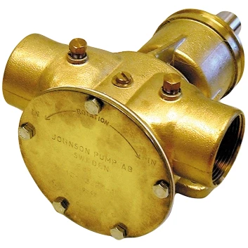 Afbeelding van Jp bronzen impellerpomp f8b 8 279l/min binnendraad 1 1/2 voetmontage / pulley aandrijving