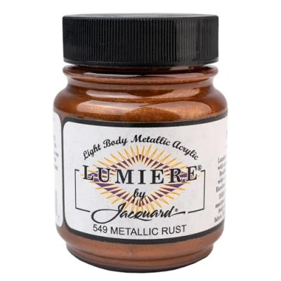 Afbeelding van Jacquard Products Lumiere Metallic acrylverf, 64 ml, roestkleurig