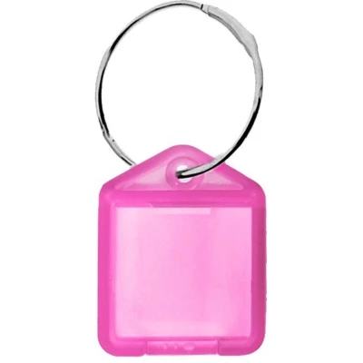 Afbeelding van CombiCraft Mini XS openklapbare sleutellabels 38x22mm pink 100 stuks