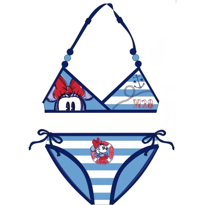 Afbeelding van Disney Minnie Mouse Bikini Blauw Maat 122/128