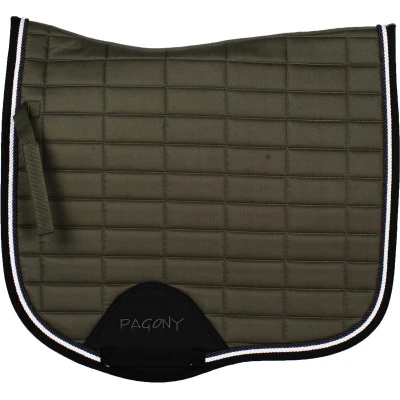 Afbeelding van Pagony Work zadeldek olijf maat:vs full