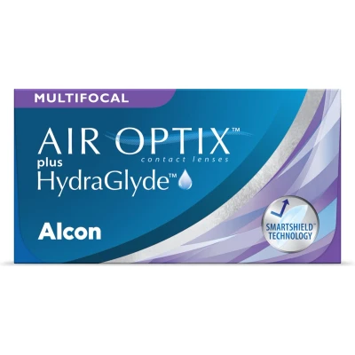 Afbeelding van +1.50 Air Optix® plus HydraGlyde® Multifocal Laag 6 pack Maandlenzen BC 8.60 Multifocale contactlenzen