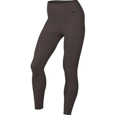 Afbeelding van Nike Dames enkellengte Tight W Nk Df Zenvy Hr 7/8 Tght, Barok bruin/zwart, S