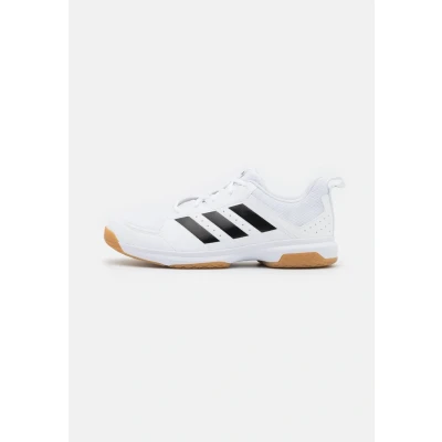 Afbeelding van adidas Performance Ligra 7 M Volleybalschoenen, Heren, Maat: 43 1/3, Footwear white/core black Textiel/ synthetisch