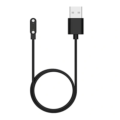 Afbeelding van AZXJC USB 2 Pin Smart Horloge Oplaadkabel Zinklegering Adsorptie Opladen Datakabel voor 7.62 Pitch Horloges en Kinderhorloge