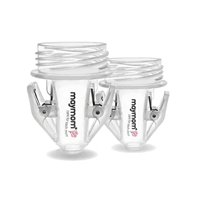 Afbeelding van Moedermelk Opbergtas Adapters voor Spectra S1, S2 pompen, Avent Comfort Brede Mond Flens Pomp (2 Pack)
