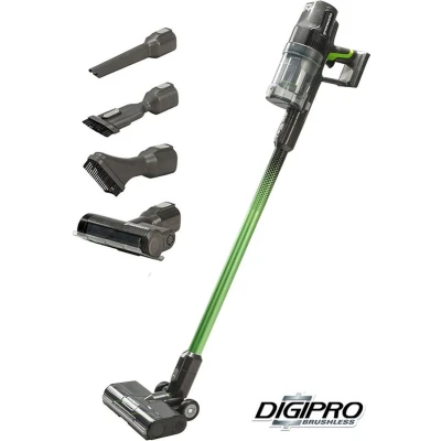 Afbeelding van Greenworks GD24SVK4 Draadloze accu steelstofzuiger