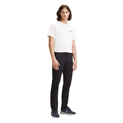Afbeelding van Dockers Broek Alpha stretch Zwart maat W 33 L 34 Heren Chino Slim Tapered met Modern fit Pasvorm Super