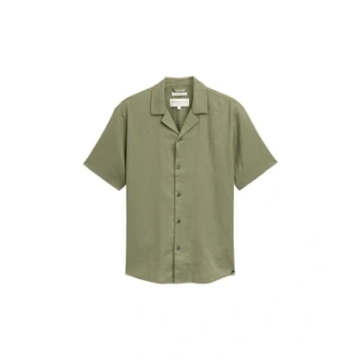 Afbeelding van TOM Tailor Denim Overhemd, Heren, Maat: XXL, Tree moss green