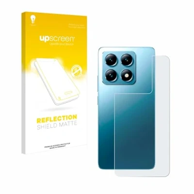 Afbeelding van upscreen Screenprotector voor Xiaomi 14T (Achterkant) Folie Beschermfolie anti glare matte