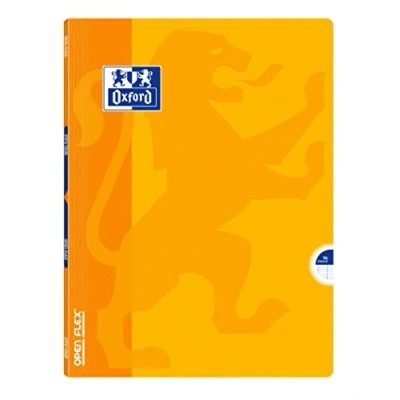 Afbeelding van Oxford Openflex Notitieboek, polypropyleen 96 pagina&#039;s, 24 x 32 cm geel