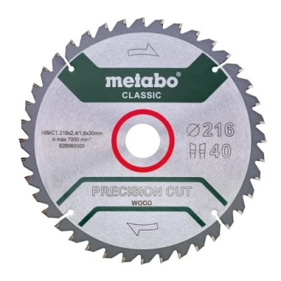 Afbeelding van Metabo PRECISION CUT WOOD CLASSIC 628657000 Cirkelzaagblad 305 x 30 1.6 mm Aantal tanden: 56 1 stuk(s)