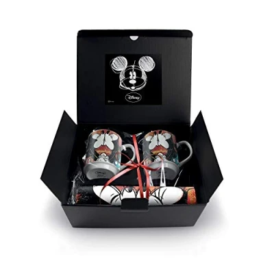 Afbeelding van Egan WMSET/22 bekers set Sweet Love en placemat, porselein, rood, 4 stuks, 2 350 milliliter