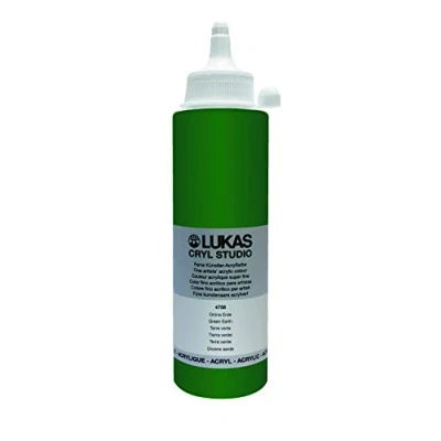 Afbeelding van LUKAS Cryl Studio Acrylverf, kunststof, groene aarde, 250 ml (1 pack),