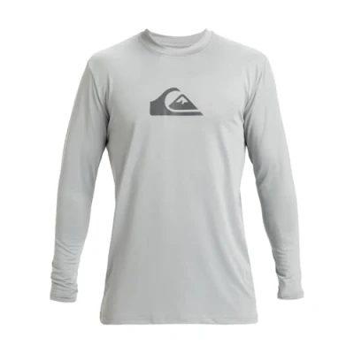 Afbeelding van Quiksilver Everyday SURF TEE LS Surfshirt, Heren, Maat: XS, Quarry