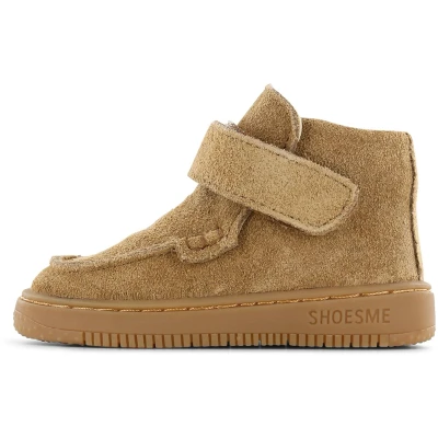 Afbeelding van Baby Klittenbandschoenen Jongens Cognac Leer Shoesme Maat 25
