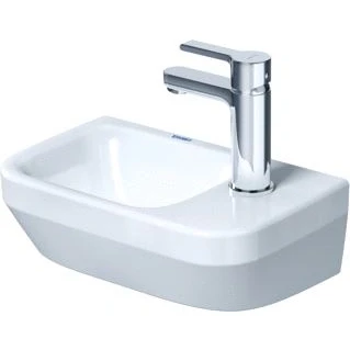 Afbeelding van Duravit No.1 fontein 36x22x12cm Hoogglans Wit