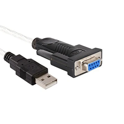 Afbeelding van USB naar RS232, COOSO 2.0 Mannelijk Serieel (9 Pin) Vrouwelijke DB 9 RS 232 Adapterkabel 1.5m (FTDI Chipset)