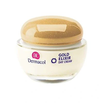 Afbeelding van Dermacol Gold Elixir Day Cream (Mature Skin) Caviar Rejuvenating SPF 10 50ml