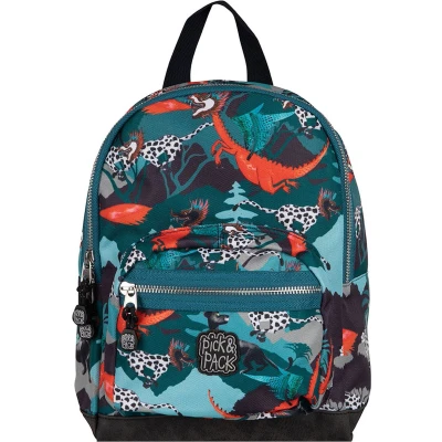 Afbeelding van Pick &amp; Pack Rugzak S Forest Dragon Multi Green