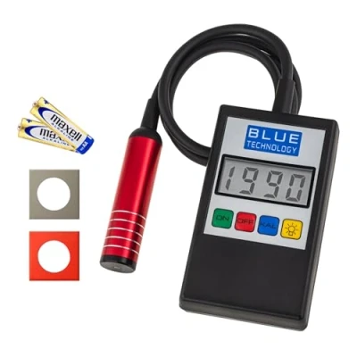 Afbeelding van Blue Technology MGR 11 S AL Laagdiktemeter, lakmeter, laklaagmes, staal en aluminium, gemaakt in de EU