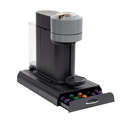 Afbeelding van Mind Reader Koffiepadlade Compatibel met Nespresso capsule, 9,21 x 15,94 2,36, zwart
