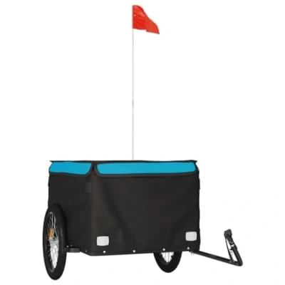 Afbeelding van Fietskar 45 Kg Ijzer Zwart En Blauw