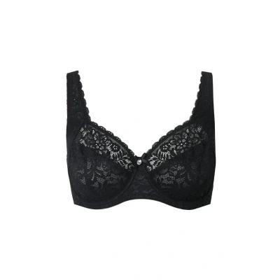 Afbeelding van Ulla Popken Beugel BH, Dames, Maat: 115G, Black