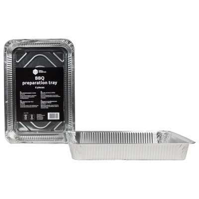 Afbeelding van Grill Fanatics Vetopvangbak Groot Barbecue 6 stuks