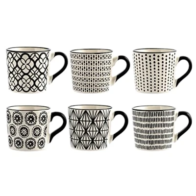 Afbeelding van H&amp;h set 6 tazze t vhera in stoneware cc 220