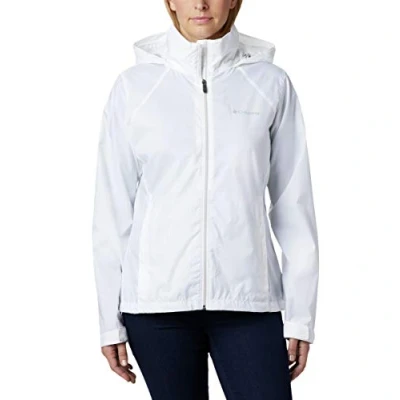 Afbeelding van Columbia Waterproof and Breathable regenjas dames, Wit, XL