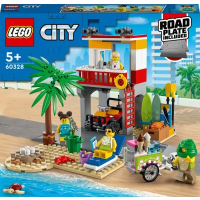 Afbeelding van LEGO City 60328 Strandwachter Uitkijkpost