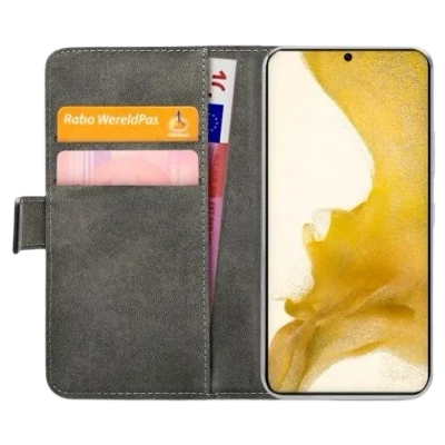 Afbeelding van Mobilize PU leer Book Case Zwart Samsung Galaxy S22