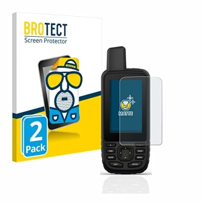Afbeelding van BROTECT (2 Stuks) Antireflecterende Beschermfolie voor Garmin GPSMAP 67 Anti Glare Screen Protector, Mat, Ontspiegelend