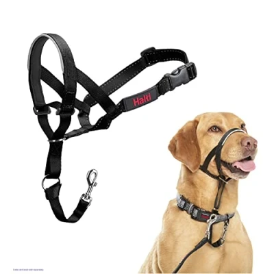 Afbeelding van The Company Of Animals Halti Headcollar Zwart MAAT 3