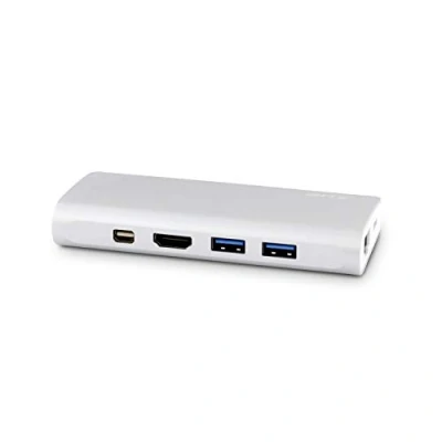 Afbeelding van LMP USB C Travel Dock (Zilver)