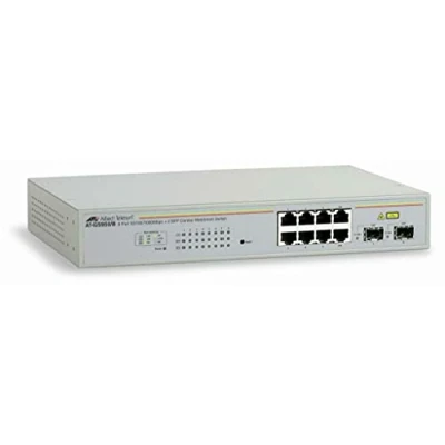 Afbeelding van Allied Telesis Web Smart Switch 8 Poorts (8 Havens), Netwerkschakelaar