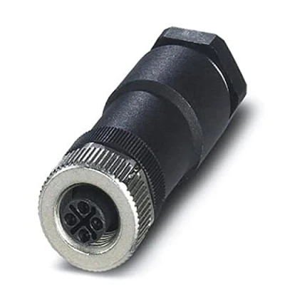 Afbeelding van Phoenix Contact 1404642 Sensor/actuator connector, niet geassembleerd M12 Aantal polen: 4 Bus, recht 1 stuk(s)