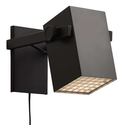 Afbeelding van Frandsen BF Quadro wandlamp matt black