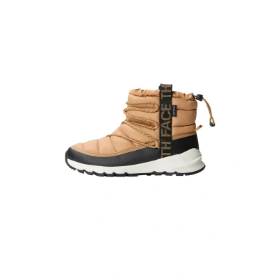 Afbeelding van The North Face W Thermoball Snowboots, Dames, Maat: 37, Almond butter tnf black Rubber/ textiel