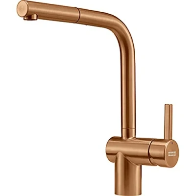 Afbeelding van Franke koperen Keukenkraan Atlas Neo met uitrekbare uitloop pvd copper 115.0628.208