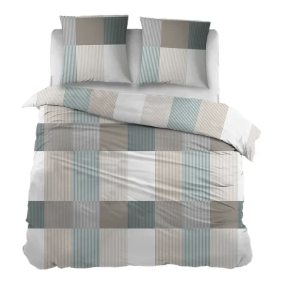 Afbeelding van Snoozing Rudolf Dekbedovertrek Tweepersoons 200x200/220 cm Green