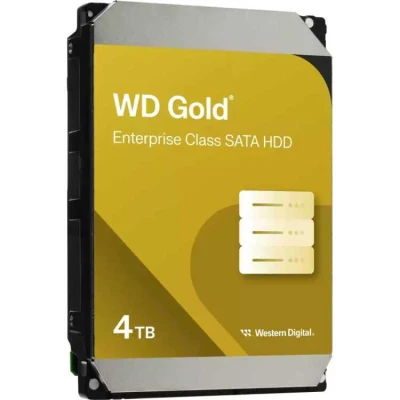 Afbeelding van Western Digital Gold WD4004FRYZ interne harde schijf 3.5&#039; 4 TB SATA III
